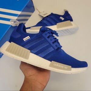 NWT Adidas NMD_R1 SHOES  Royal Blue / Royal Blue / Grey One. Men's Size 8.